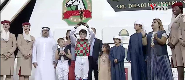 Le jeune Louis Bouton sacré champion du monde des poneys à Abu