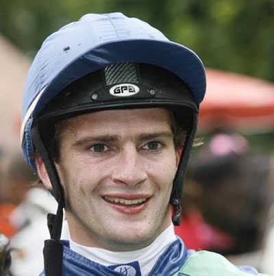Jonathan Plouganou, le jockey de Rime de Lagarde