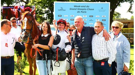 Moulin Rouge, an Englishman from Nick Litmodon, won first place on Auteuil with Captain Speak bought for 1000 euros!